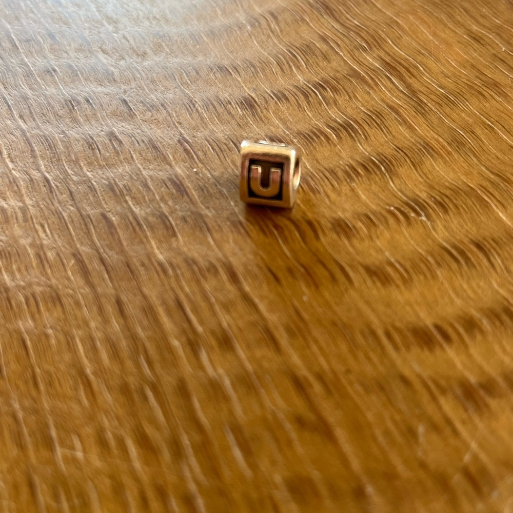 Pandora “U” charm